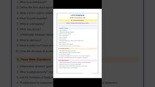 12th biology important questions english medium 2026