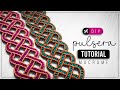 DIY Pulsera Celta » 💫  tutorial | como hacer pulsera de hilo celta | diy ● Macrame Celtic #234