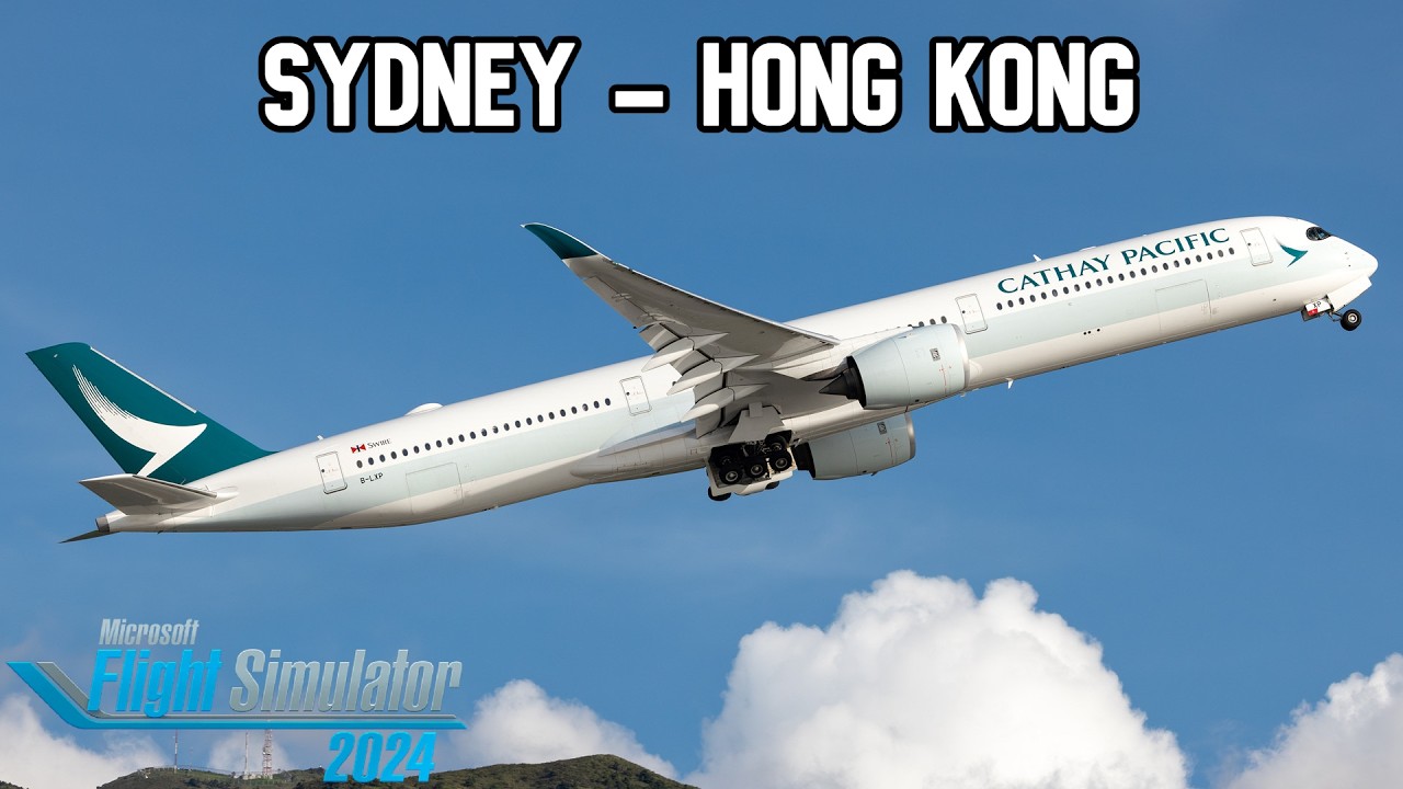 ATTACK OF THE RACCOON | LONG HAUL | iniBuilds A350-1000 | Sydney (SYD ...