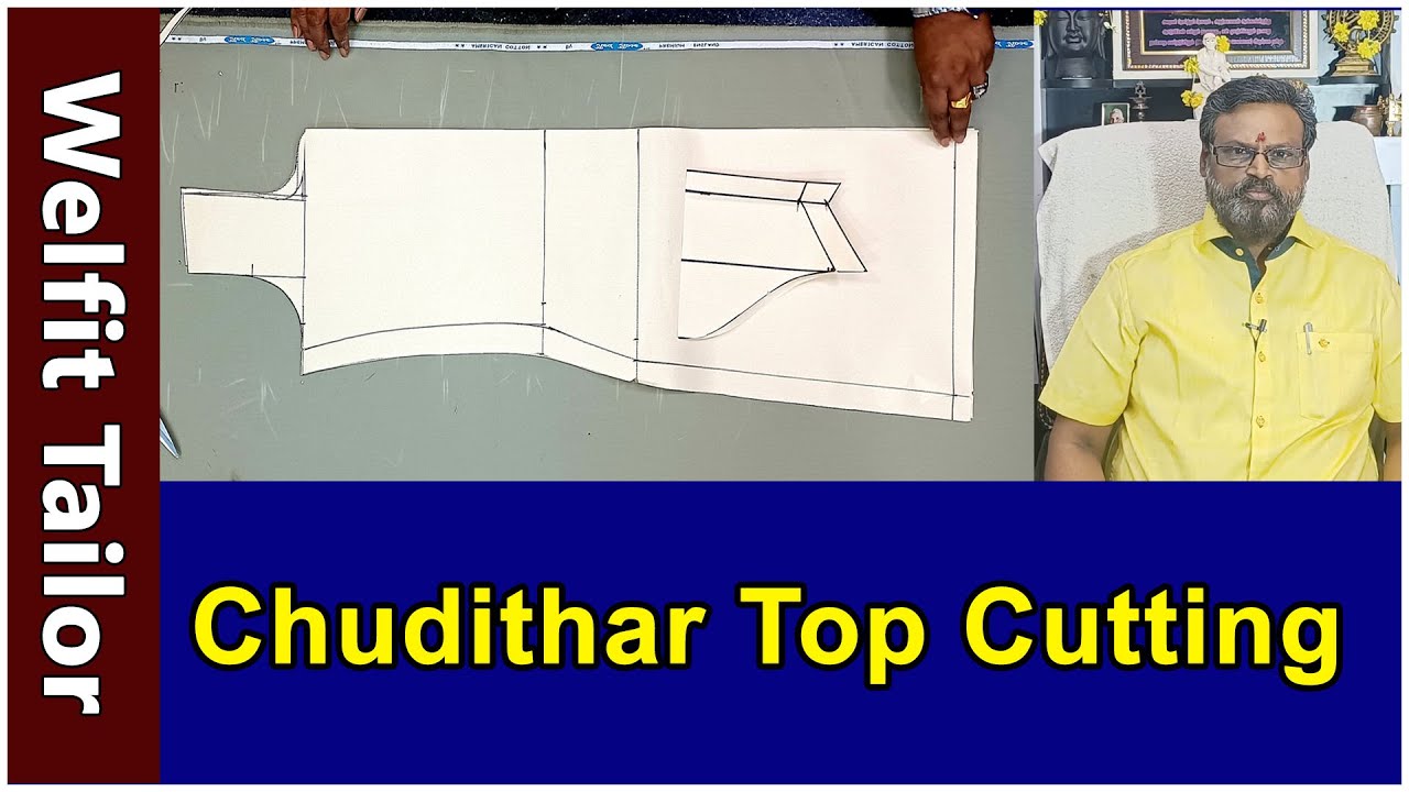 Chudithar Top Cutting Detailly Explain in Tamil | Welfit Tailor
