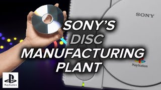 Sony's Disc Manufacturing Plant - Creating PSone CDs #ps1 #pc #games #xbox #dvd #ps2 #ps4 #psone