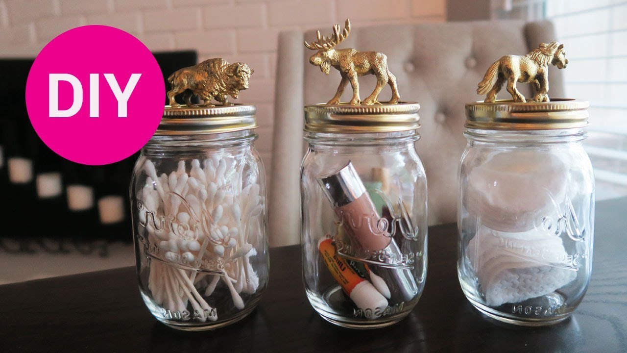 🎨DIY Mason Jar Decor | Easy Craft Project | Room Decor 🎨