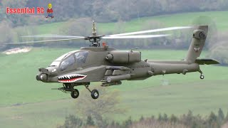 Boeing Ah-64 Apache 'Desert Storm' Rc Helicopter | Aha Charmouth Rc Helicopter Meeting 2023