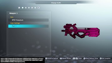 Sword Art Online Fatal Bullet: LLENN P-chan