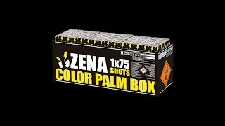 01563 - Zena color palm box - Zena Vuurwerk Nederland