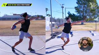 How to Throw Discus - Fix Mistakes RAW TRAINING Profile