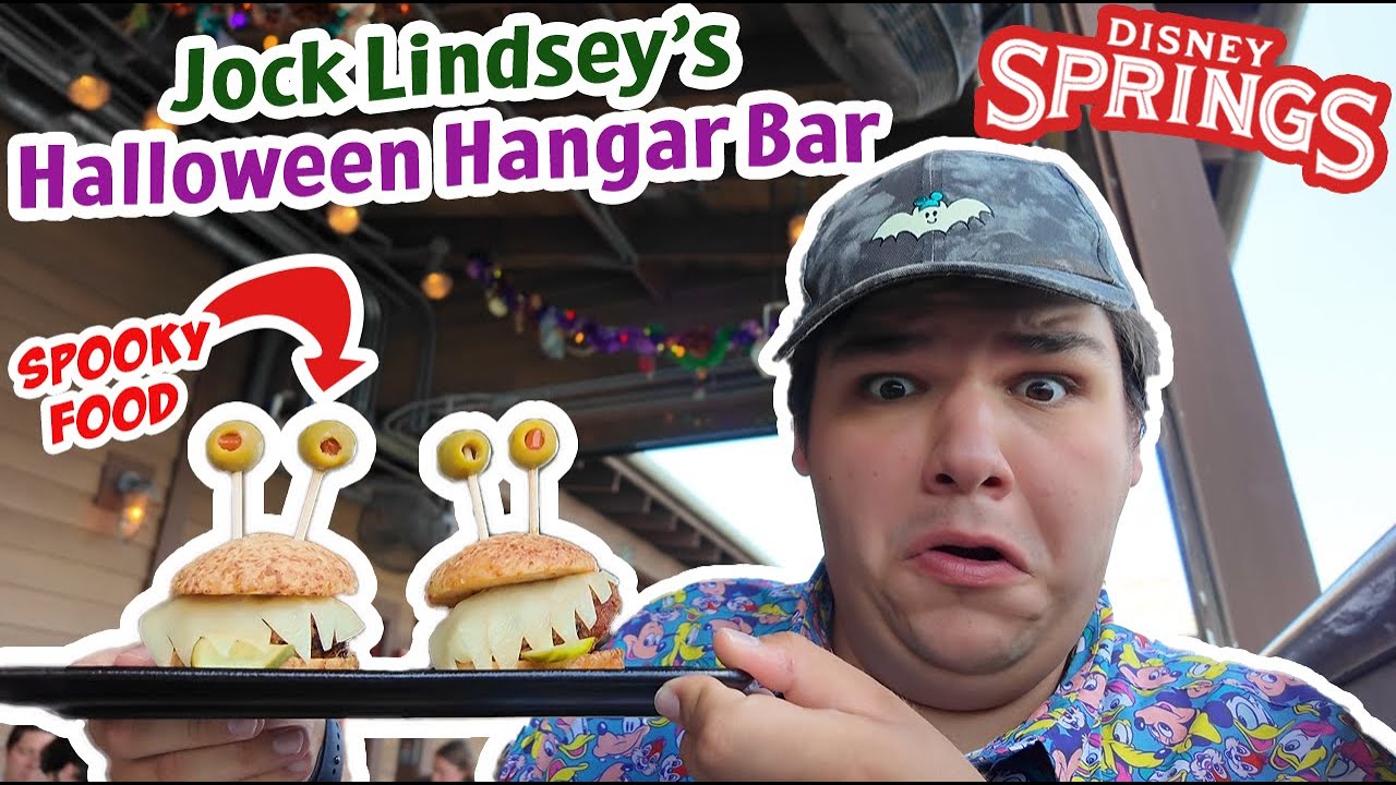 NEW Jock Lindsey’s Halloween Hangar Bar at Disney Springs!