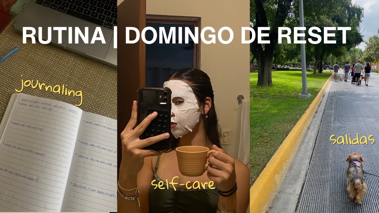SUNDAY RESET | prep para una nueva semana, walks, journaling + tips!