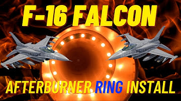 E-FLITE AFTERBURN LED INSTALLATION for the F-16 FALCON 80mm jet