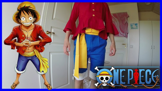 Tutorial: Cosplay One Piece- Luffy ( Aprenda passo-a- passo