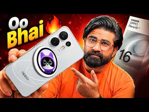 OPPO Phone with Rear Display ! OPPO Reno 16 Unboxing & Price in Pakistan 🤯 Oo Bhai?