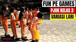 Gerak Lokomotor Variasi Lari PJOK Kelas 3 SD | Physical Education games for elementary school