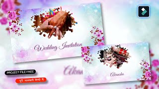 wedding video editing full tutorial in hindi using wondershare filmora || #weddinginvitationvideo screenshot 5