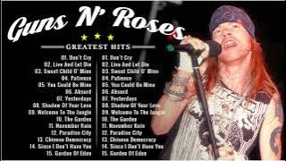 Guns N' Roses Full Album - Greatest Hits Full Album - Best Slow Rock of All Time 🎸