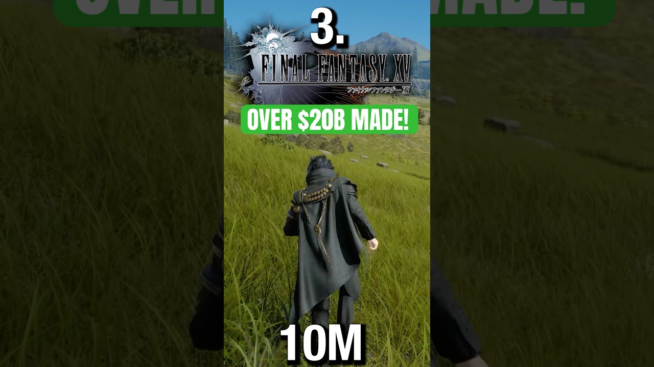 The BEST Selling Final Fantasy Games 