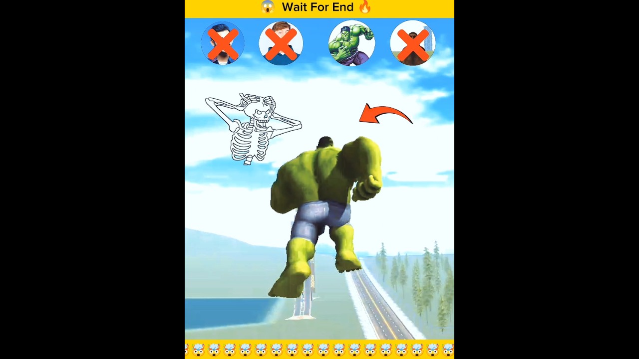 All Character Jump Challenge 😱 Indian Bike Driving 3D Game 