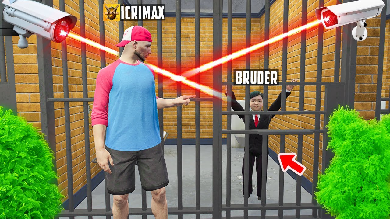 KLEINER BRUDER kommt in ICRIMAX GEFÄNGNIS in GTA 5!?