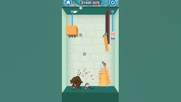 rescue cut rope puzzle stage 3570| rescue cut rope puzzle game for android and iOS #short