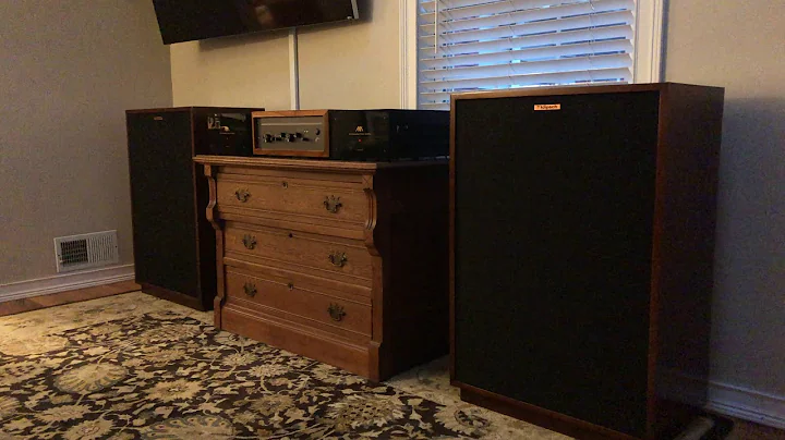 Klipsch Cornwall II's, Juicy Music Blueberry Extreme, Audio Note Kit EL34 Monoblocks