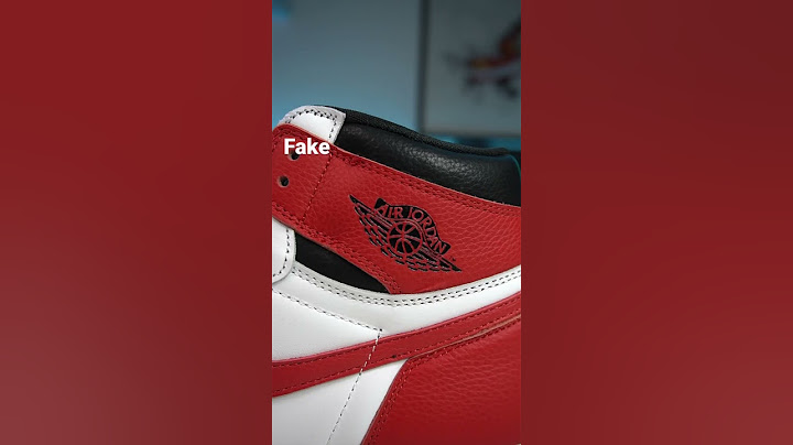 ✅REAL VS FAKE❌JORDAN 1 HIGH ( Legit Check )