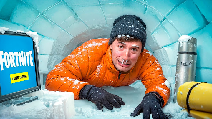 SOPRAVVIVO in un IGLOO per 24H🥶