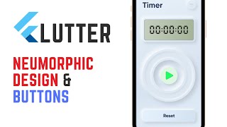 Flutter Neumorphic Timer: Design and Buttons screenshot 5