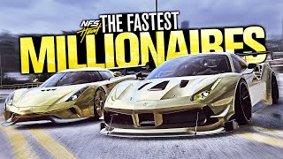 Need for Speed HEAT - Fastest MILLIONAIRES Rush! (Ferrari 488 GTB & Koenigsegg Regera)