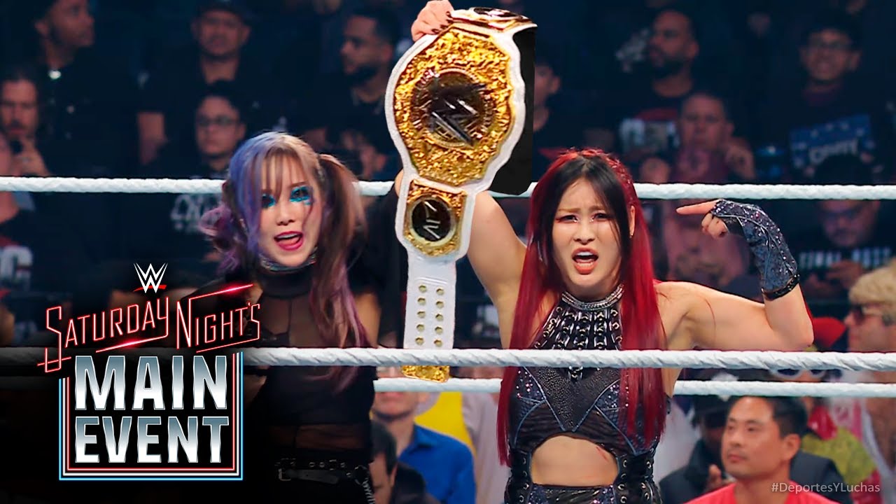 IYO SKY CAMPEONA en SATURDAY NIGHT MAIN EVENT 2024 | WWE SATURDAY NIGHT ...