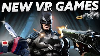 NEW VR GAMES COMING UP NEXT WEEK! Meta Quest 3, PSVR 2 & PCVR