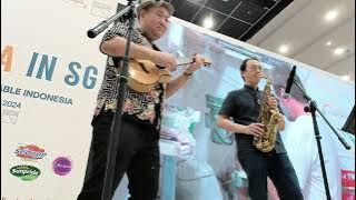 Dayung Sampan / Tian Mi Mi - Fabian Lim Saxophone, Daniel Purnomo Ukulele Live Music