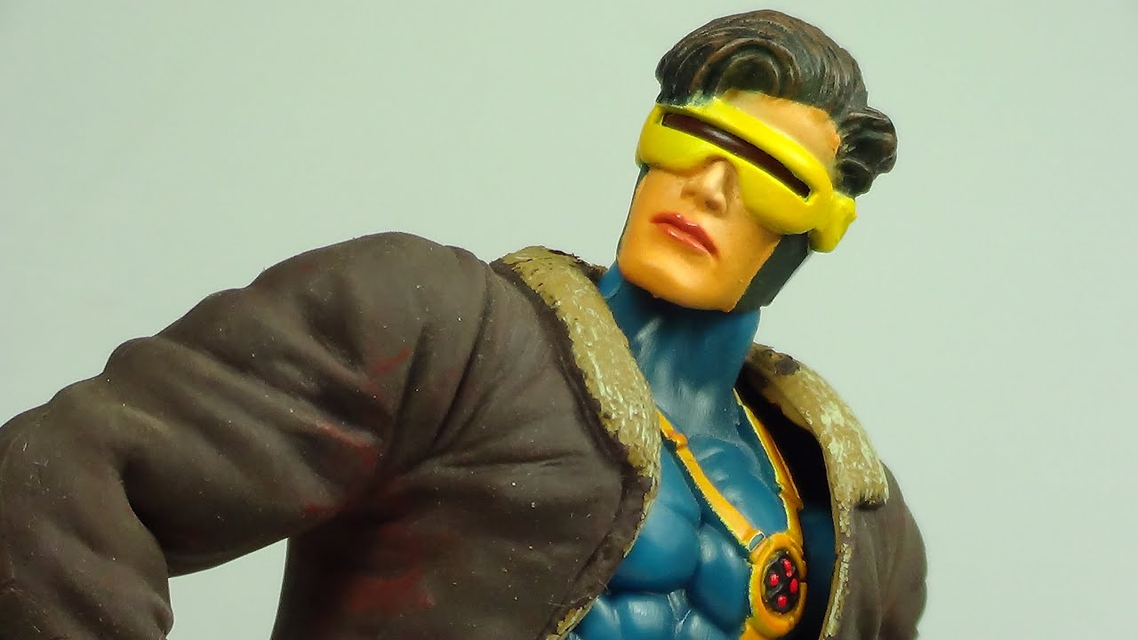 Marvel Legends Cyclops Jim Lee X-Men Classics Figure Review - YouTube