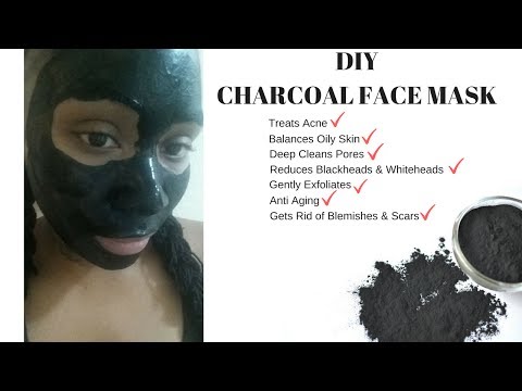 HOW TO MAKE THE BEST CHARCOAL FACE MASK | Get Rid of Acne, Blackheads & Whiteheads | Easy DIY