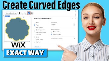 How To Create Curved Edges On Wix | Make text,video curves in Wix?