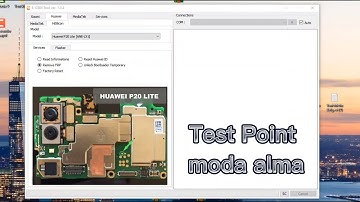 Remove FRP Hisilicon P20 Lıte in Test point mode by E-GSM Tool