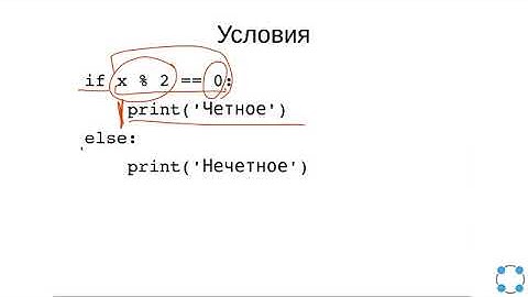 Программирование на Python / Условия: if, else, elif. Блоки, отступы (10 шаг 1)