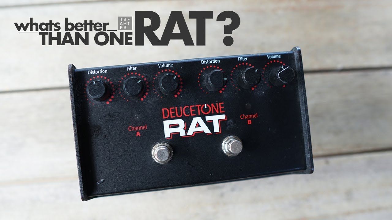 Proco FAT RAT distortion pedal - YouTube