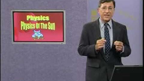 Urdu Physics Lecture Video Physics of Sun Last Part(http://urduphysicslectures.blogspot.com)