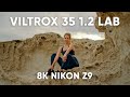 8K тест нового Viltrox 35mm F1.2 LAB на Nikon Z9 с адаптером Viltrox E-Z #Viltrox #nraw #nikon