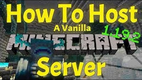 A Step-by-Step Guide to Making a Vanilla 1.19.2 Server on Localhost! (Even if you