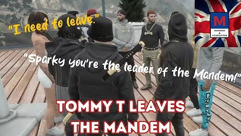 TOMMY T LEAVES THE MANDEM!!! ZERKAA POV (MANDEM NoPixel GTA RP)