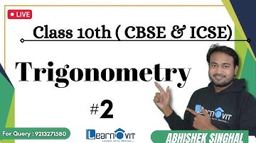 #2 Trigonometry #class10math #avss #abhisheksir #learnovit #cbse #icse #trigonometry