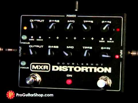 Doubleshot Distorsion MXR M-151 Demo