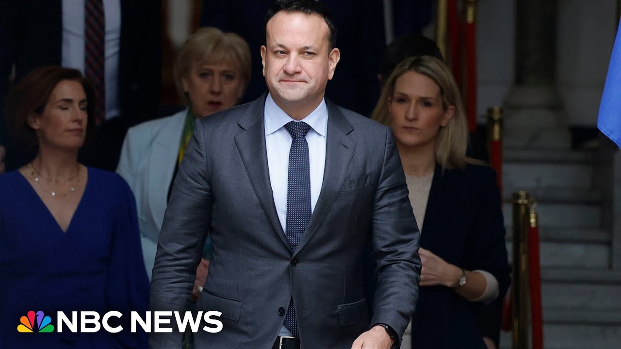 Irish prime minister makes surprise resignation announcement