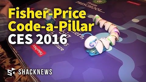 CES 2016: Fisher-Price Code-a-Pillar Demo & Interview