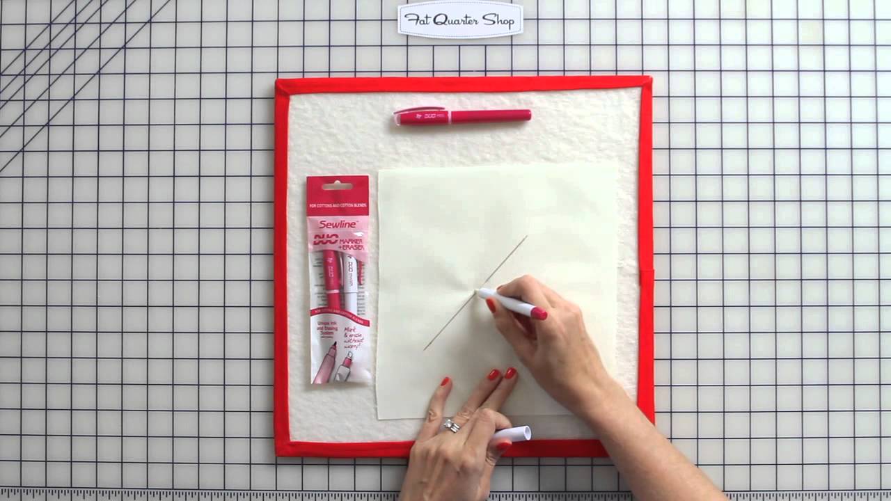 How to use a Sewline Glue Pen and replace the refills 