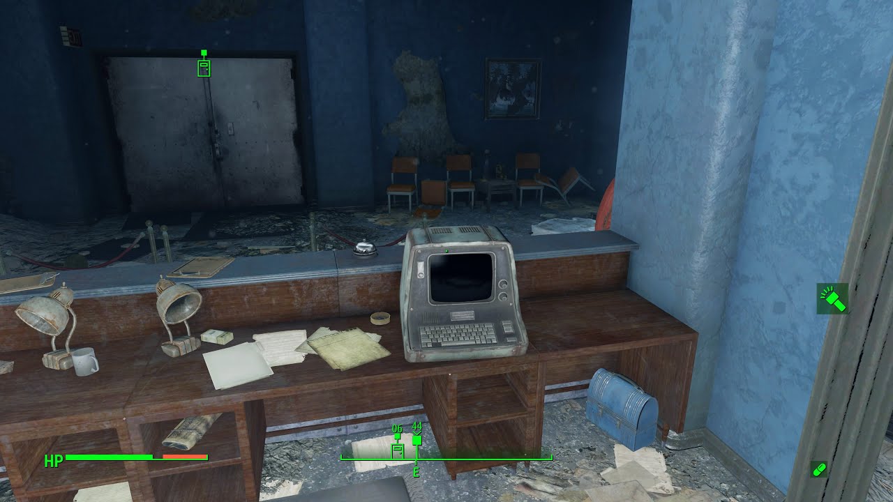 Front Office Terminal - Weston Water Treatment Plant - Fallout 4 - YouTube