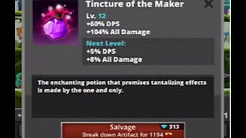 Tap Titans - A Guide to Artifacts! - Part 1