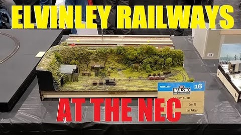 Lynnbach and Abbey Shed OO9 Layouts - The National Festival of Railway Modelling - NEC Birmingham.
