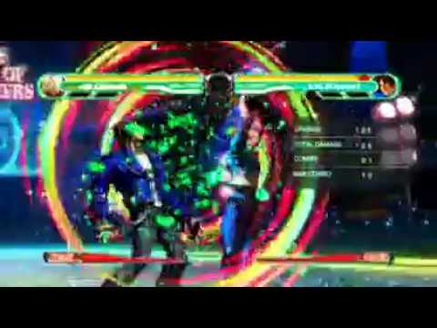 king of fighters combo exhibition