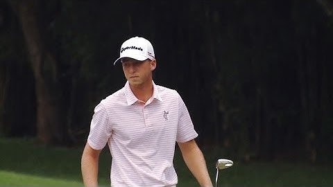 An electric first round is suspended with three tied for the lead at the Brasil Champions